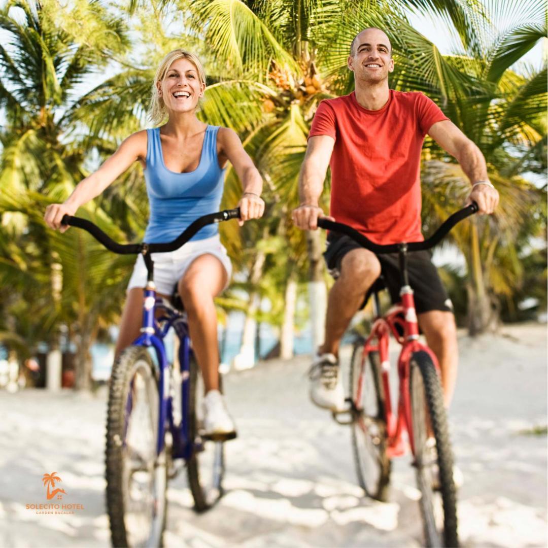 Hotel Apartaments Solecito Bacalar - Free Bikes & Paddle Екстериор снимка