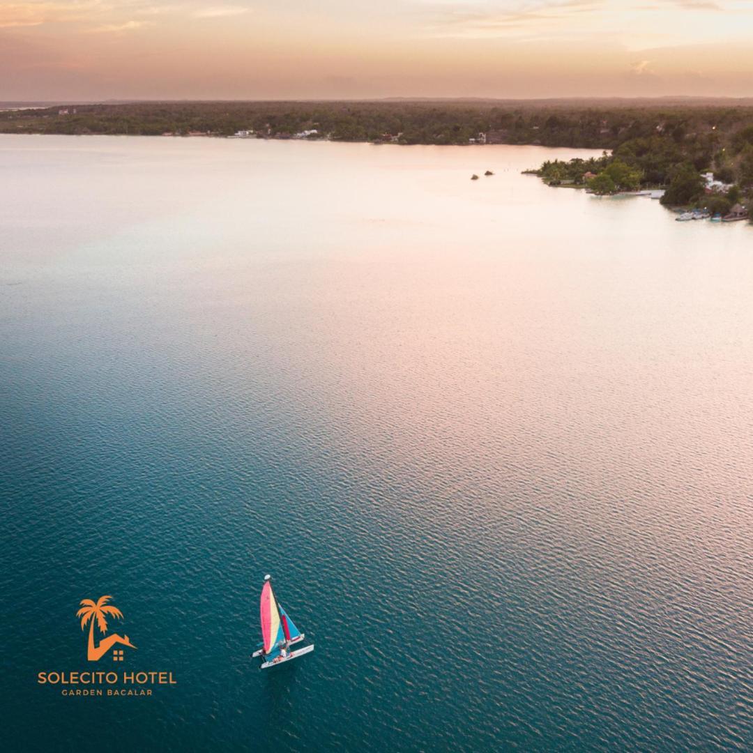Hotel Apartaments Solecito Bacalar - Free Bikes & Paddle Екстериор снимка