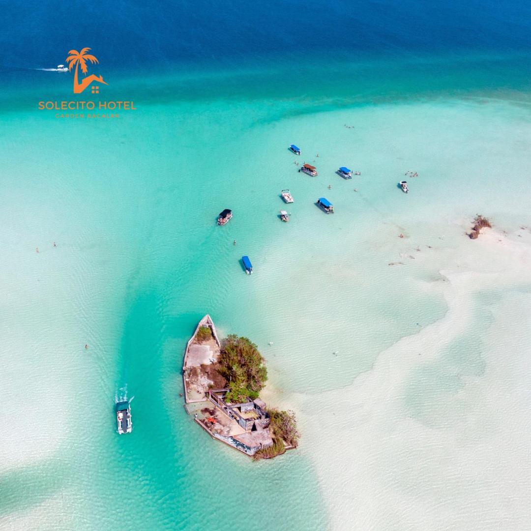 Hotel Apartaments Solecito Bacalar - Free Bikes & Paddle Екстериор снимка